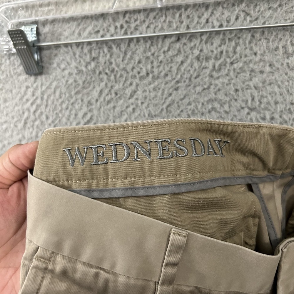 Bonobos Pants Mens 33x32 Khaki Chino Weekday Warrior Slim Fit Wednesday Cotton - Picture 7 of 12